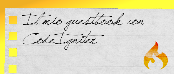 Un semplice guestbook con CodeIgniter